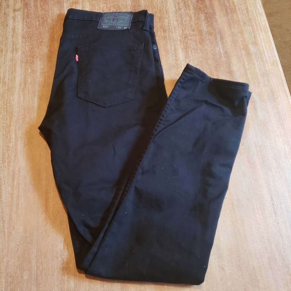 Black levis 510 jeans W33×L32